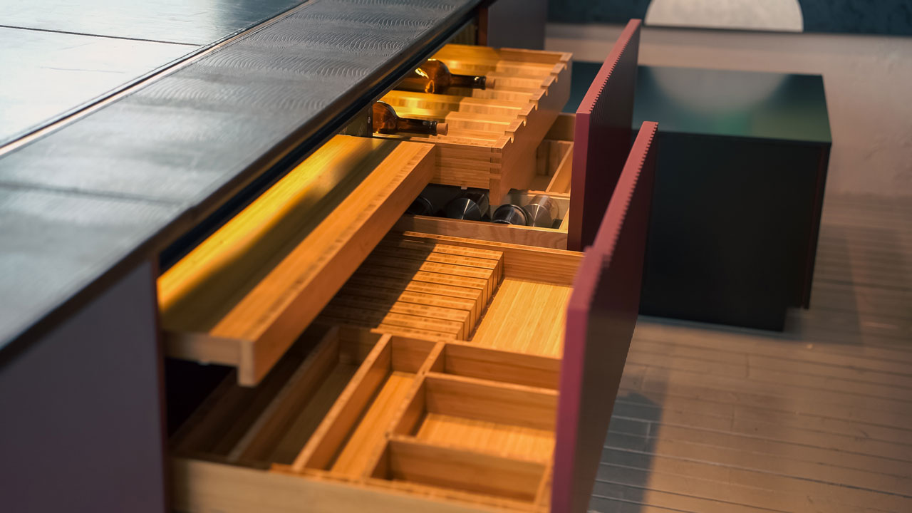 modern drawer
